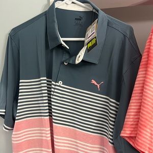 Men’s XXL performance SPF 40 golf shirt